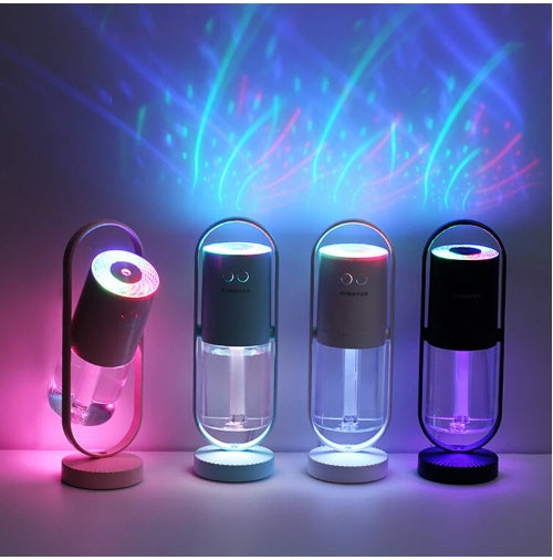 Magic Shadow USB Projection Humidifier – Ambient Mist & Night Light