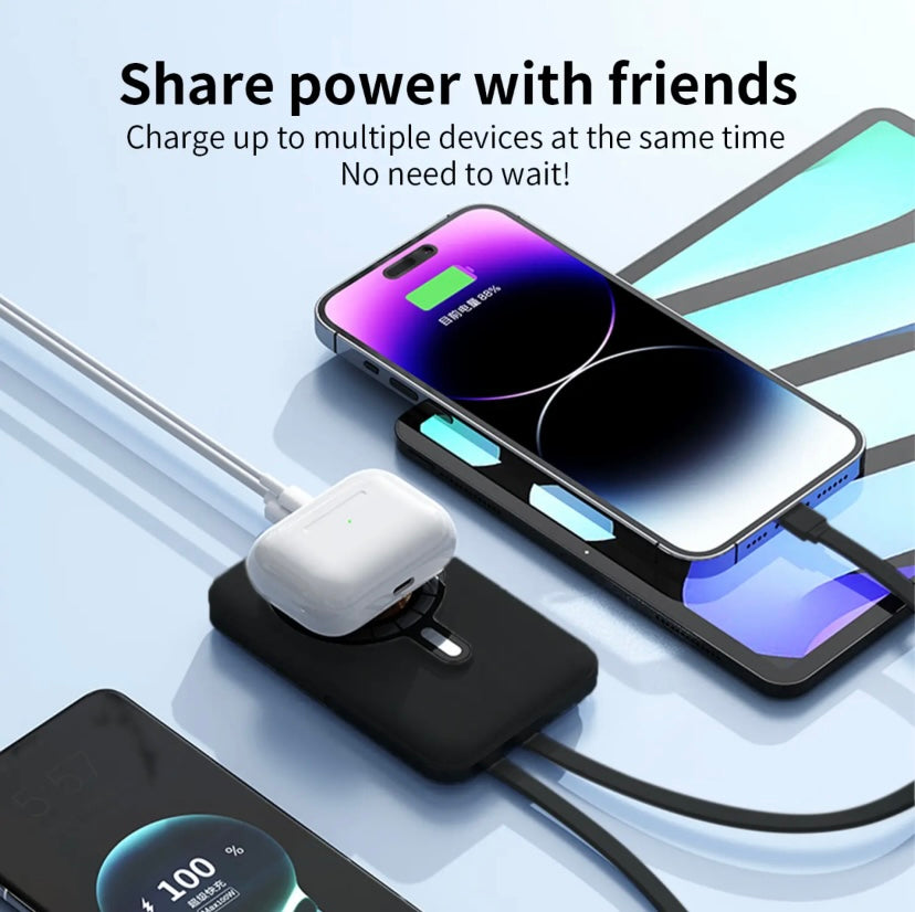 Magnetic Wireless Power Bank with LED Display