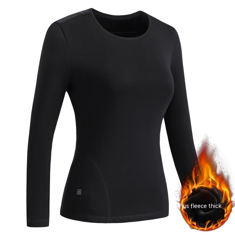 USB Heated Long Johns Suit – Tech Thermal Base Layer with USB Power Warmth