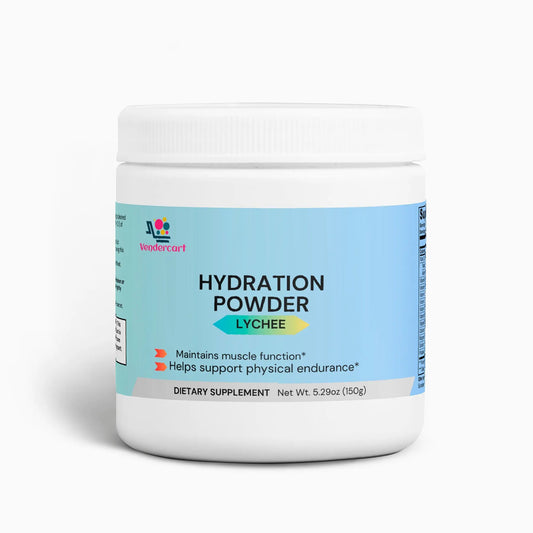 Lychee Electrolyte Hydration Powder — Sugar-Free Daily Hydration & Endurance Support