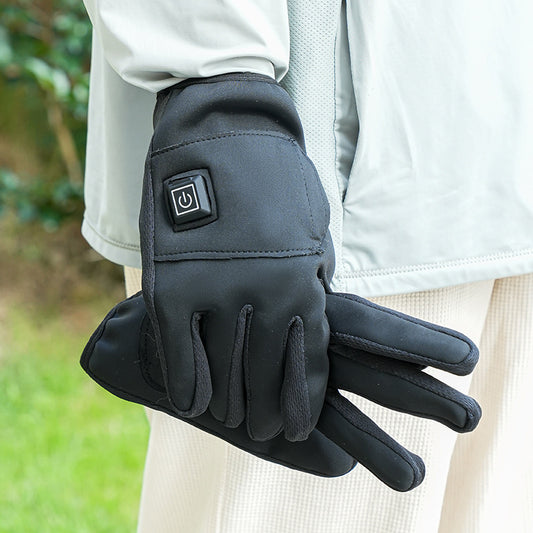 USB Heated Full Palm Gloves – Tech Cold-Proof Outdoor Gloves with USB Power Heating