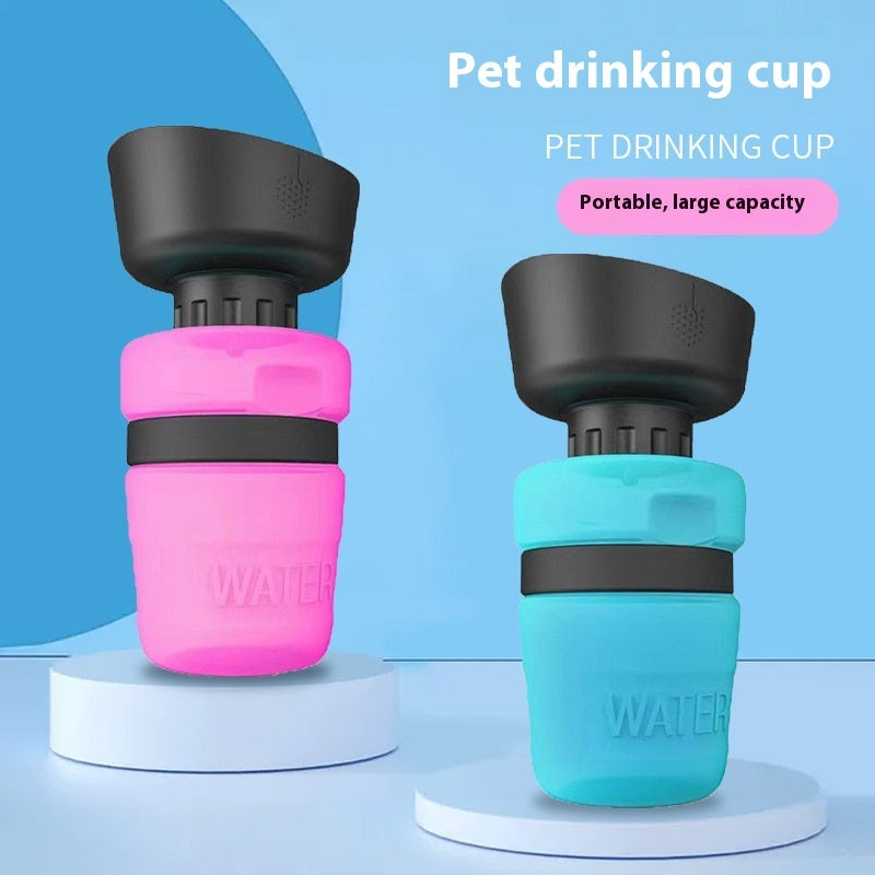 Foldable Pet Travel Water Bottle