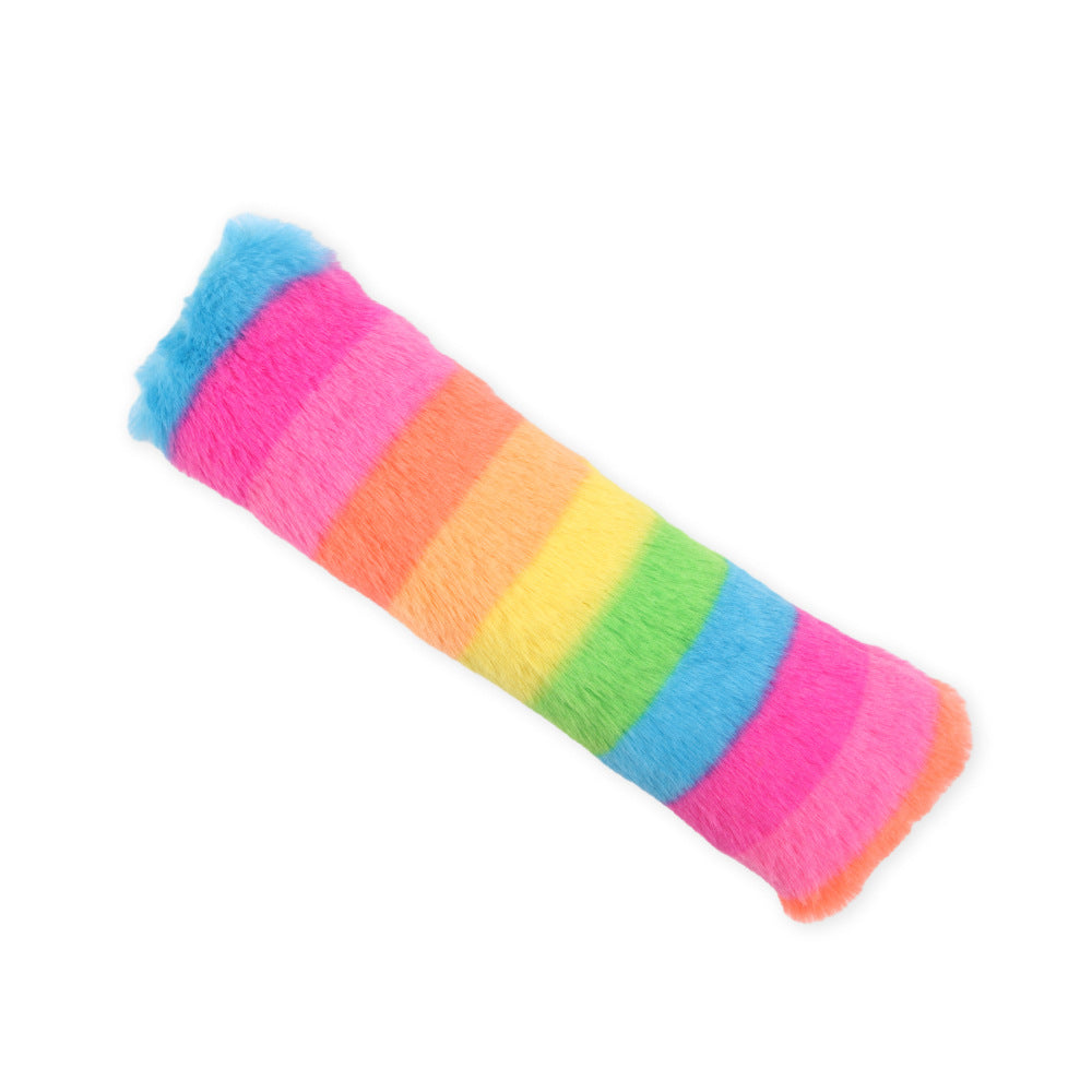 Catnip Plush Kicker Toy with Crinkle Sound – Soft Interactive Cat Toy for Stress Relief & Exercise