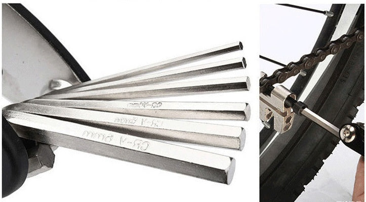 Compact Bicycle Repair Multi Tool Kit – Portable 16-in-1 Bike Maintenance Tool for Cycling, Road & Mountain Bikes