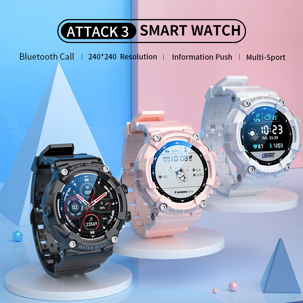 Smart Bluetooth Call Fitness Watch – Heart Rate & Sleep Tracker