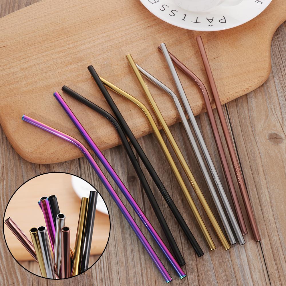 Colorful Reusable Stainless Steel Straws