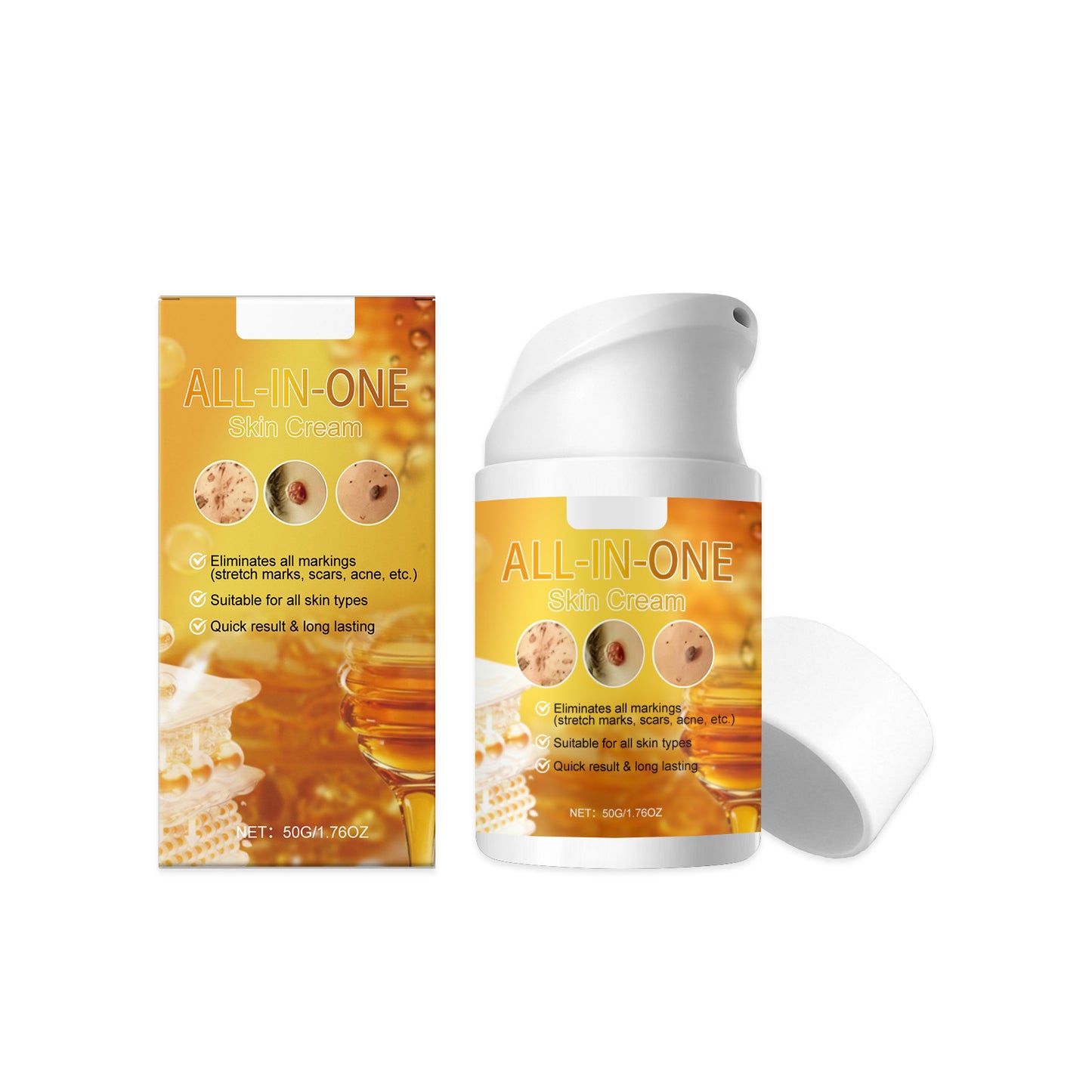 Retinol Daily Skincare Cream — Anti-Aging & Radiance Boost Moisturizer