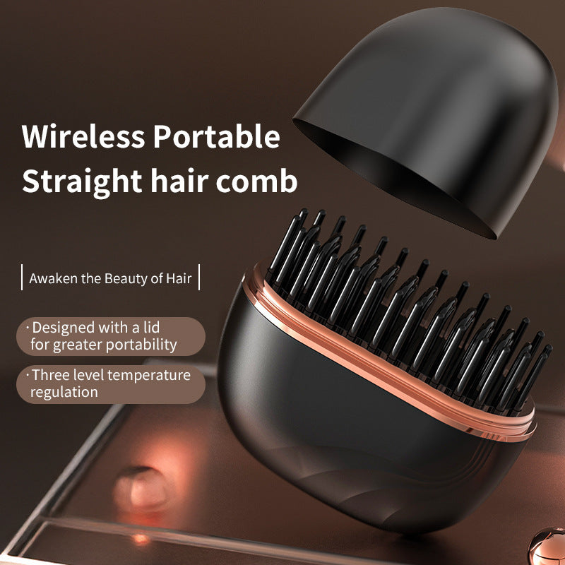 Portable Mini Hair Straightening Comb