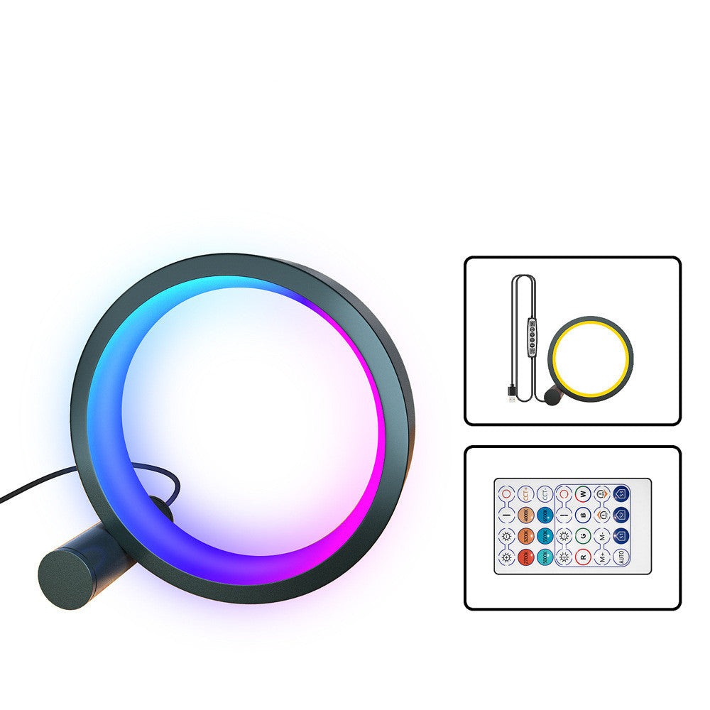 Smart LED Night Light – RGB Music Rhythm & Colorful Atmosphere Lamp