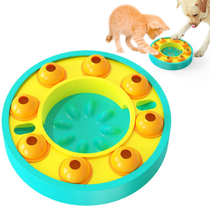 Interactive Slow Feeder Puzzle Toy – IQ Boost Food Dispenser for Dogs