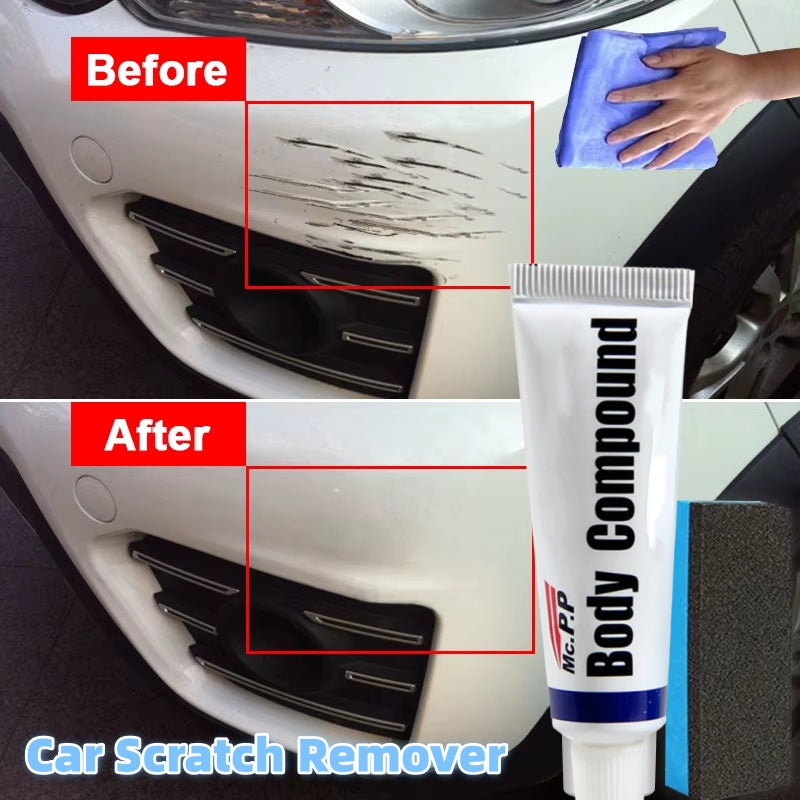 Car Scratch Remover Polish Compound – Auto Paint Repair Paste for Removing Scratches, Swirls & Restoring Shine