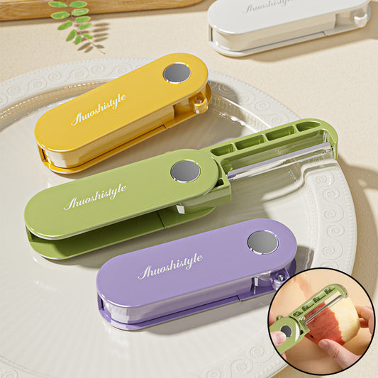 Foldable Vegetable Peeler – Portable Stainless Steel Fruit & Veggie Slicer
