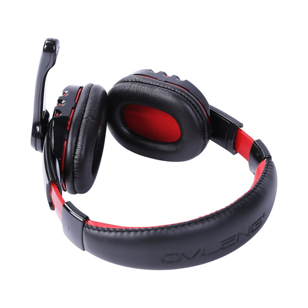 Wireless Bluetooth 4.2 Noise-Cancelling Headphones – Adjustable Padded Gaming & Music Headset