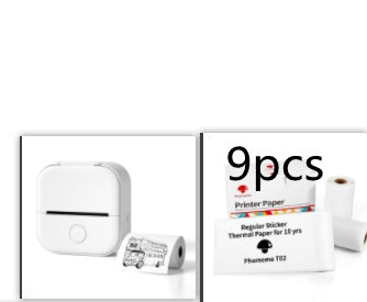 Portable Mini Thermal Label Printer – Bluetooth-Compatible Home & Student Photo Printer for Price Tags & Labels