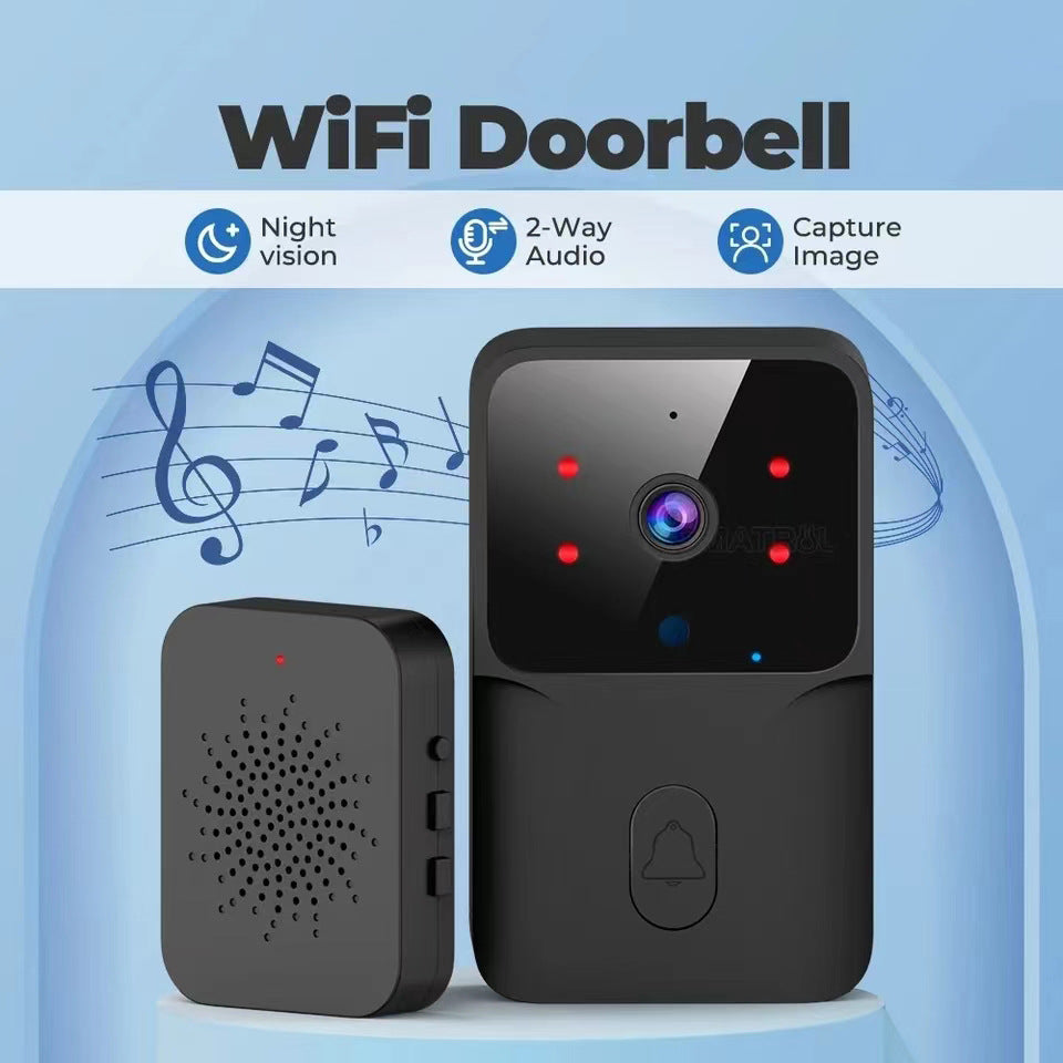 HD Visual Smart Video Doorbell — Home Surveillance & Two-Way Talk
