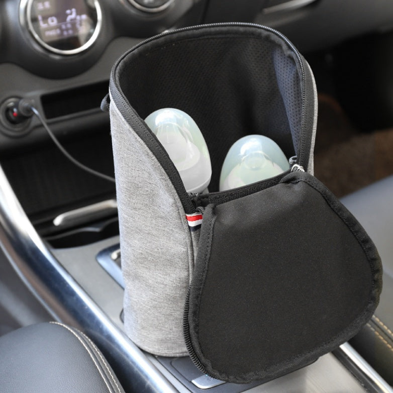 Portable USB Baby Bottle Warmer for Car & Travel Breast Milk Heating