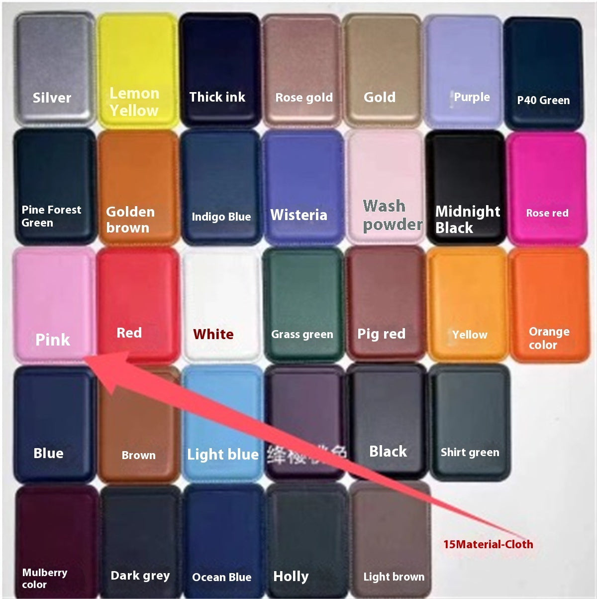 Magnetic Leather MagSafe Card Wallet and Phone Stand