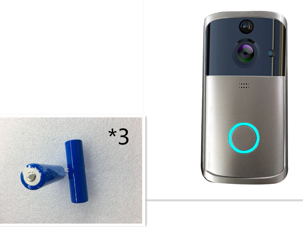 WiFi Video Doorbell Camera – Smart Wireless Security Doorbell with Night Vision & Two-Way Audio
