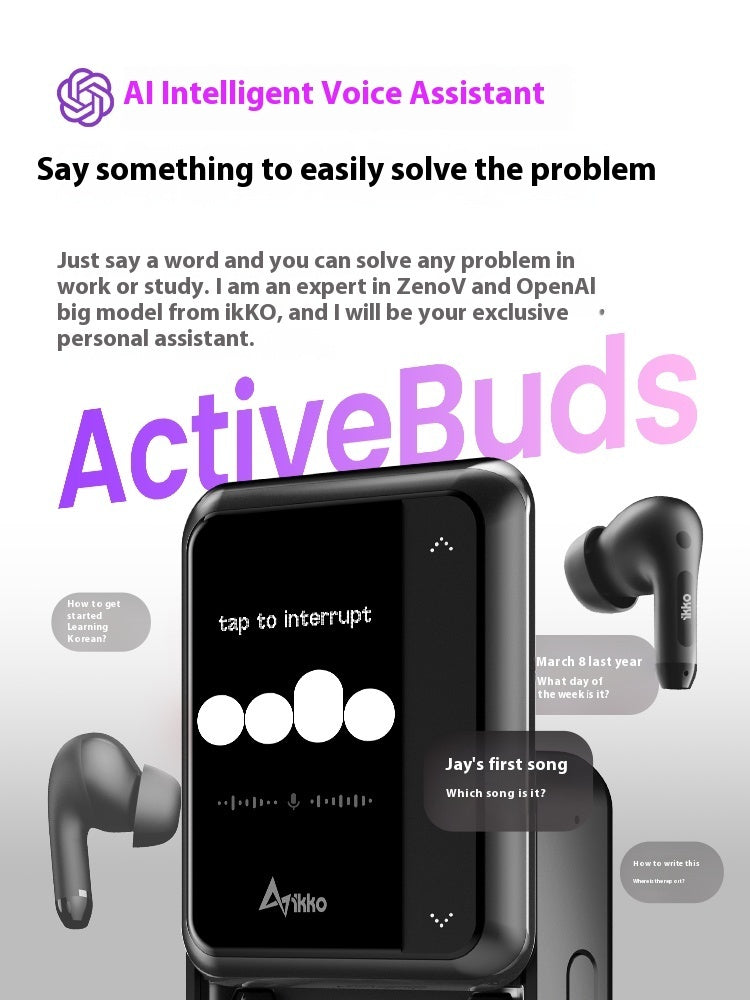 Premium Intelligent AI Bluetooth Noise-Reduction Earbuds