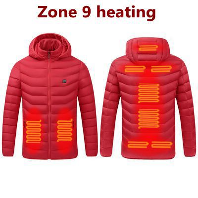 USB Charging Heated Smart Jacket – Tech Thermal Outerwear with Adjustable Temperature Control