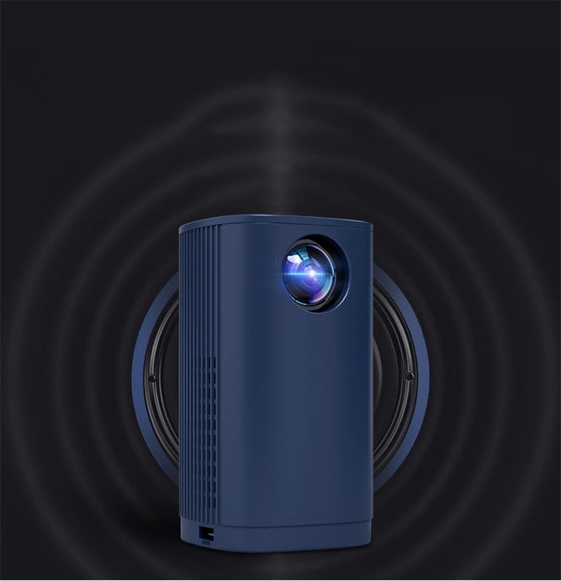 Portable WiFi Mini Projector with 1080P Support & Wireless Screen Mirroring