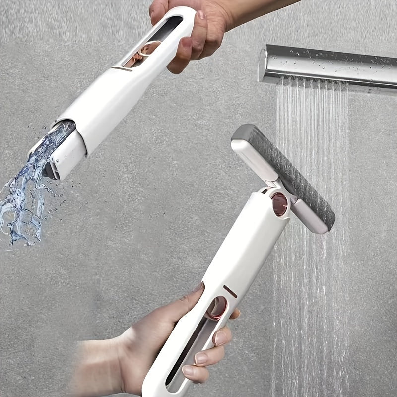 Portable Self-Squeeze Mini Mop – Multifunction Handheld Sponge Cleaner for Kitchen, Bathroom, Glass, Car & Desktop Cleaning