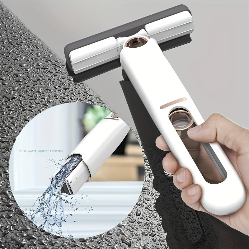 Portable Self-Squeeze Mini Mop – Multifunction Handheld Sponge Cleaner for Kitchen, Bathroom, Glass, Car & Desktop Cleaning