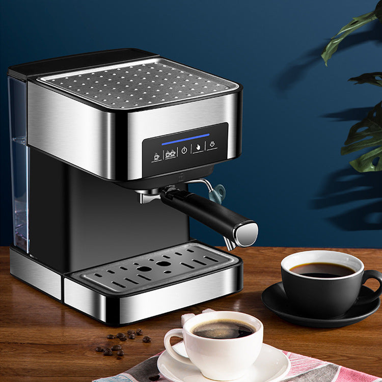 All-in-One Espresso Machine with Milk Frother – Compact Home Coffee Maker for Latte, Cappuccino & Barista-Style Drinks