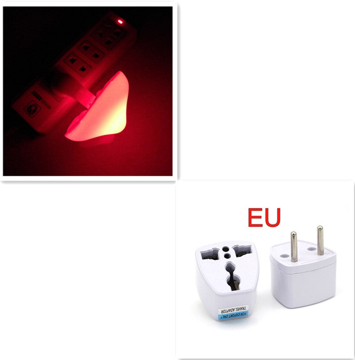 LED Mushroom Night Light with Smart Sensor – Plug-In Dusk to Dawn Wall Lamp Warm White Bedroom Ambient Lighting Decor