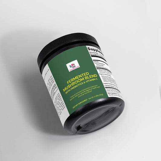 Fermented Mushroom Blend Powder — Immune Boost & Gut Wellness Formula