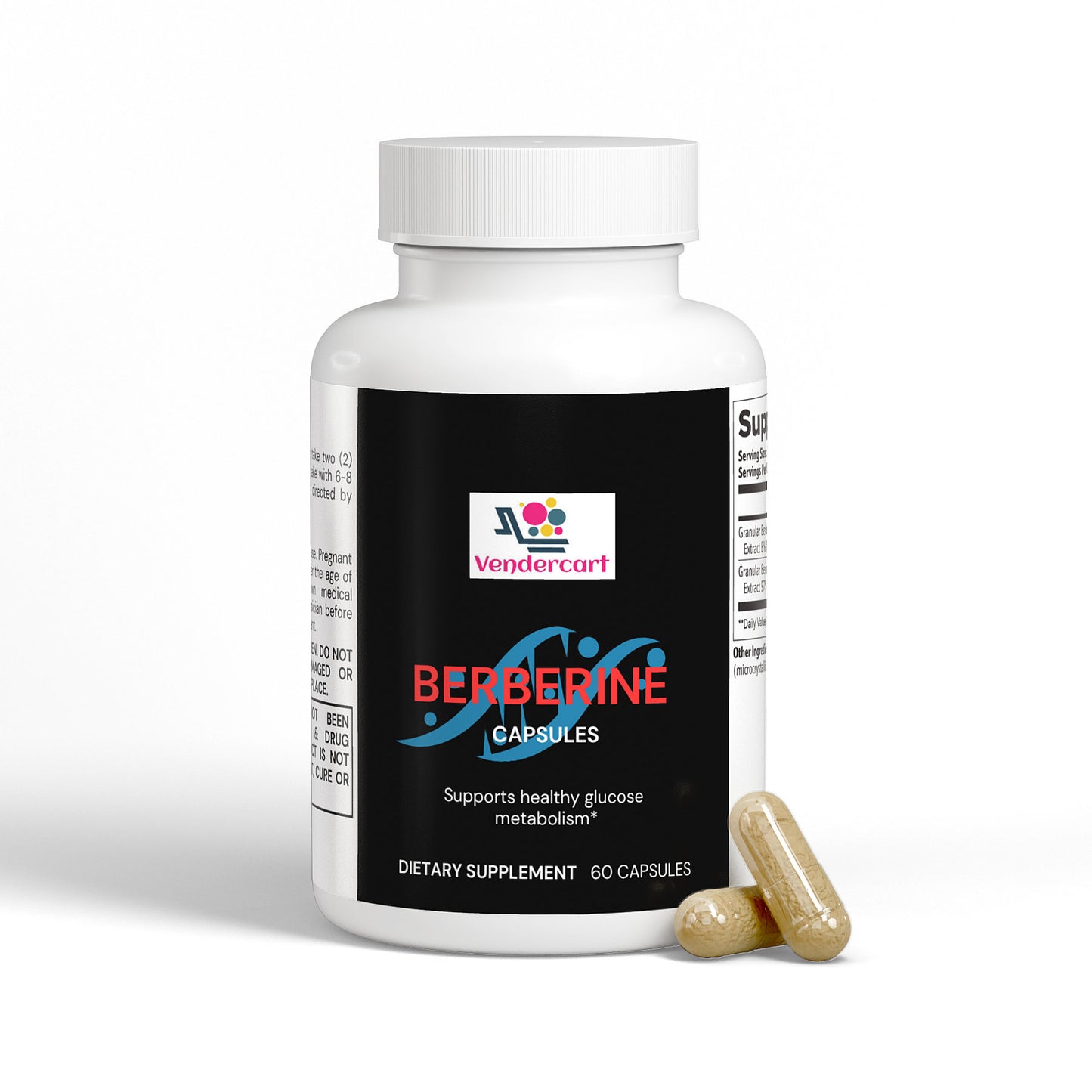 Berberine Capsules — Blood Sugar, Heart & Metabolic Support