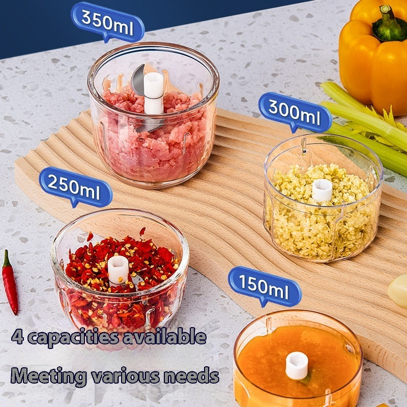 Premium Stainless Steel Garlic Grinder & Household Press