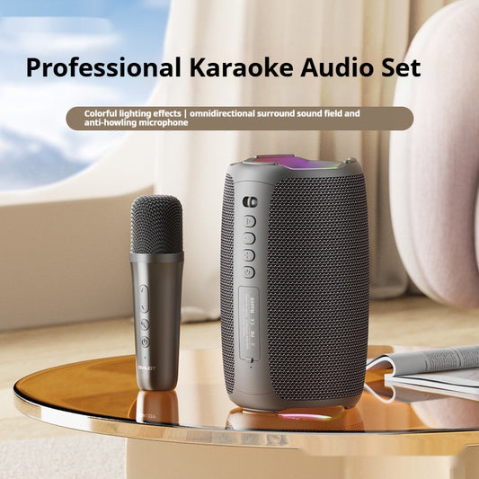 Portable Bluetooth Speaker & Wireless Karaoke Mic System