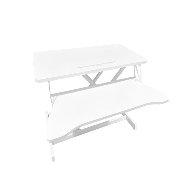 32-Inch Adjustable Standing Desk Converter – Sit-Stand Workstation for Laptop and Dual Monitor Setup