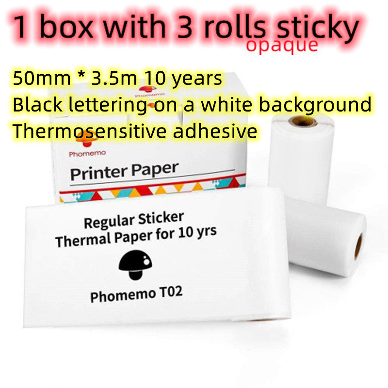 Portable Mini Thermal Label Printer – Bluetooth-Compatible Home & Student Photo Printer for Price Tags & Labels