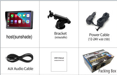 7" Wirless CarPlay Smart Screen