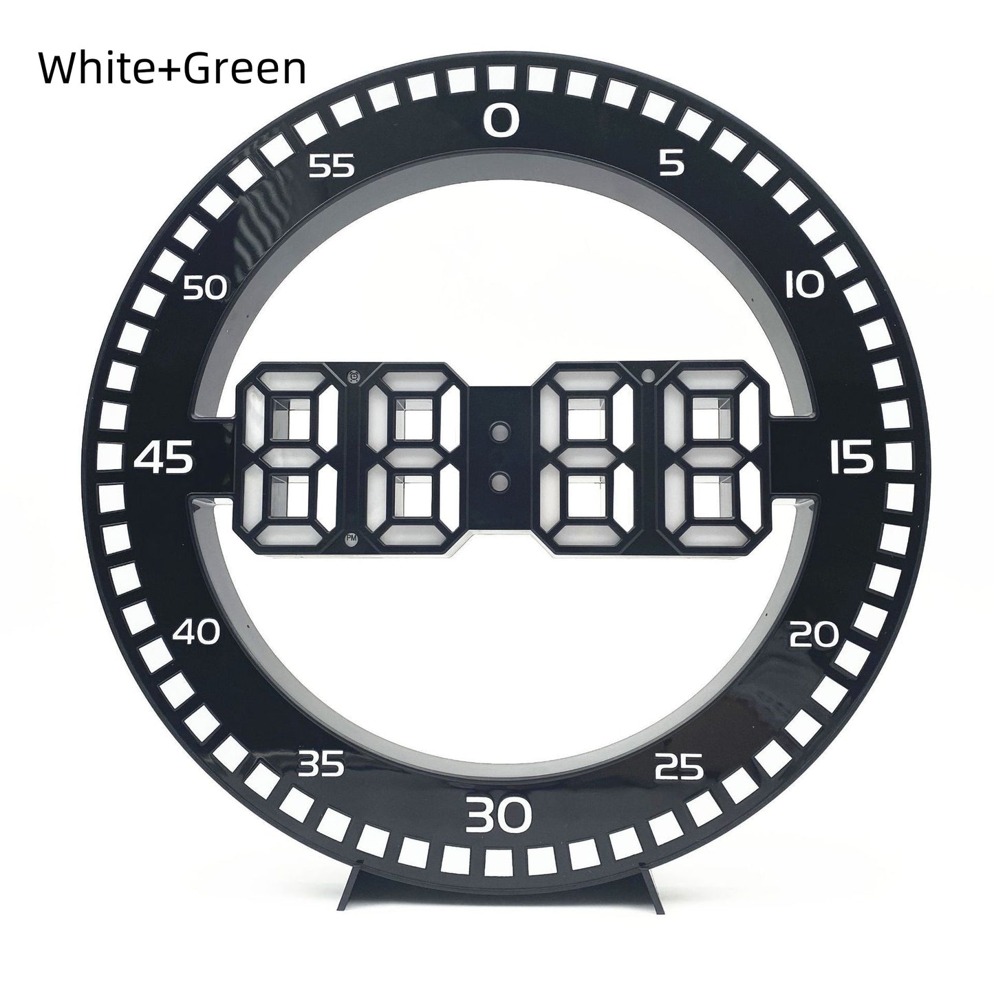 LED Creative Electronic Wall Clock In Living Room