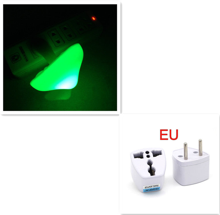 LED Mushroom Night Light with Smart Sensor – Plug-In Dusk to Dawn Wall Lamp Warm White Bedroom Ambient Lighting Decor