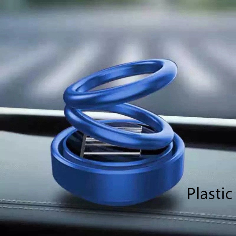 Solar Powered Rotating Car Air Freshener – Automatic Aromatherapy Diffuser Dashboard Perfume with 360° Rotation