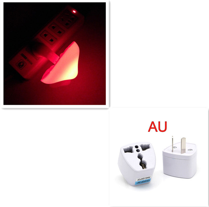 LED Mushroom Night Light with Smart Sensor – Plug-In Dusk to Dawn Wall Lamp Warm White Bedroom Ambient Lighting Decor