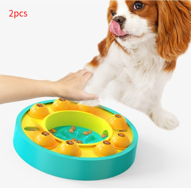 Interactive Slow Feeder Puzzle Toy – IQ Boost Food Dispenser for Dogs