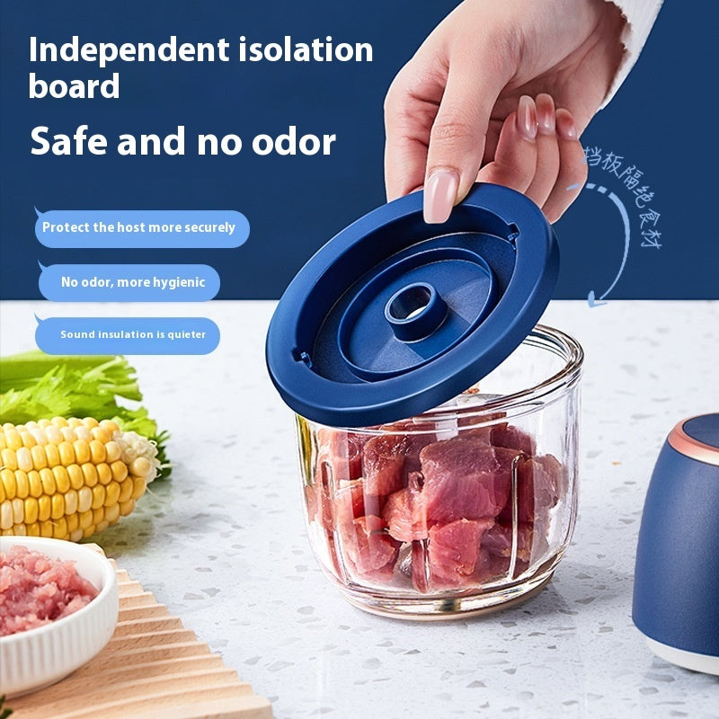 Premium Stainless Steel Garlic Grinder & Household Press