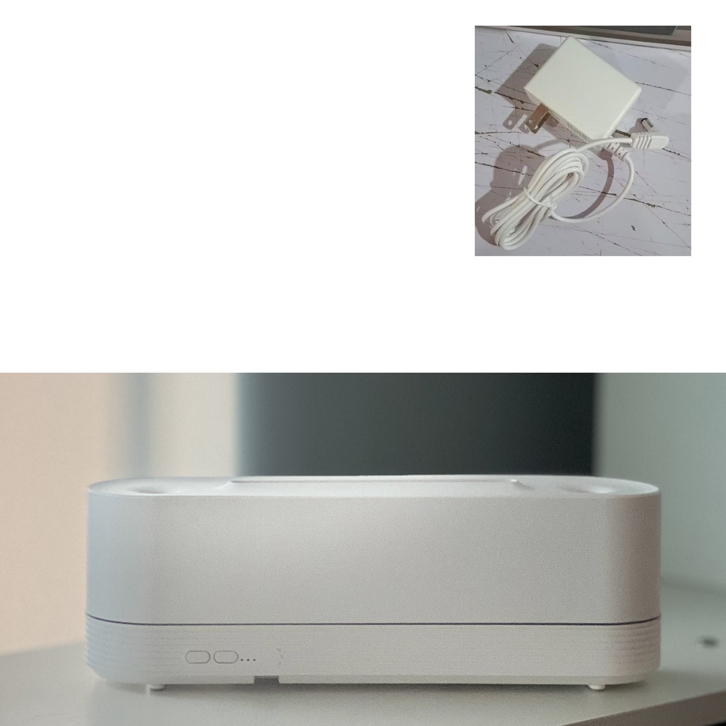 Flame Air Humidifier and LED Aroma Diffuser for Home Decor