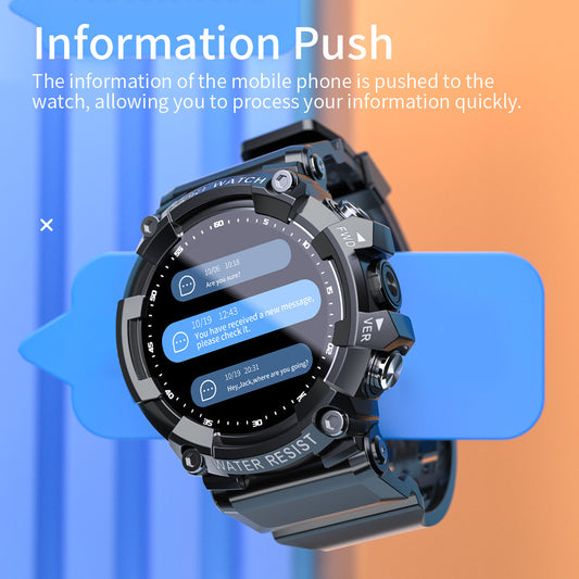 Smart Bluetooth Call Fitness Watch – Heart Rate & Sleep Tracker