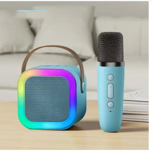 Portable RGB Bluetooth Karaoke Party Speaker