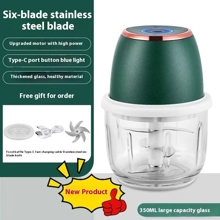 Premium Stainless Steel Garlic Grinder & Household Press