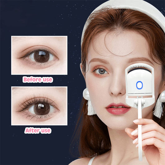 USB Heated Eyelash Curler — Salon-Style Lash Lift Tool
