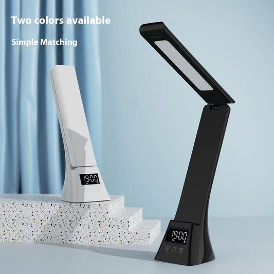 LED Smart Desk Lamp with Wireless Charger – Fast Charging Adjustable Office Light for Modern Desk Setups