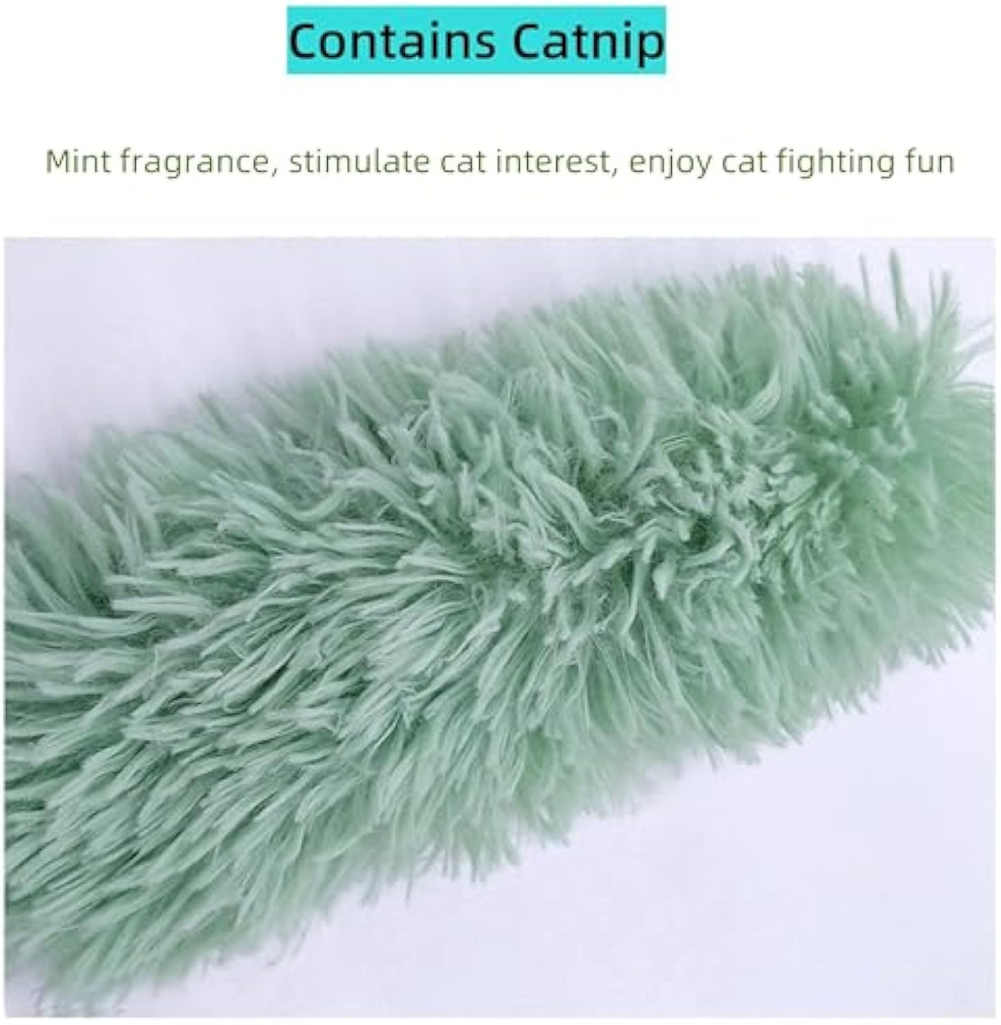 Catnip Plush Kicker Toy with Crinkle Sound – Soft Interactive Cat Toy for Stress Relief & Exercise
