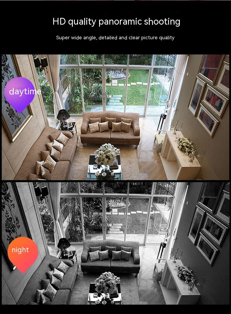 Dual-Band Outdoor Night Vision Wireless Light Bulb Security Camera